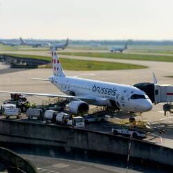 Our Brussels Airlines flight awaits us ... at LHR.