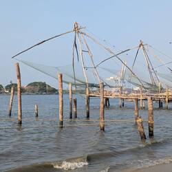 Die berühmten chinesischen Fischernetze