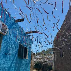 Bunt geschmückt für Ramadan