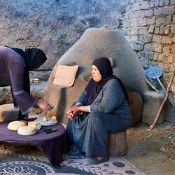 Der Ofen reicht für ca 20 Brote