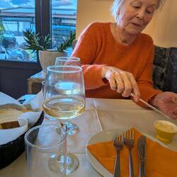 Das Mahl beginnt im Searocco.