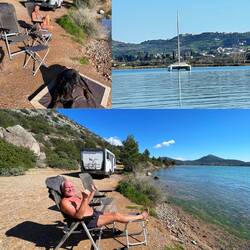 ..wir genießen das tolle Wetter und die Ruhe 🥰