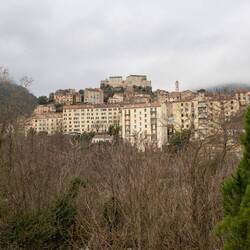 Corte noch mit Hochnebel