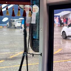 morgens heftiger Regen