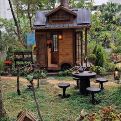 Tinyhouse im Park