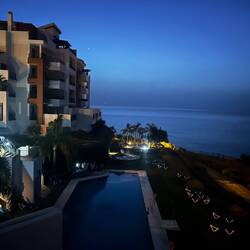 Torrox Costa on the Costa del Sol, early morning