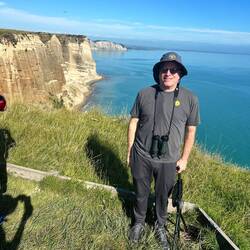 The cliffs at Cape Kidnapper