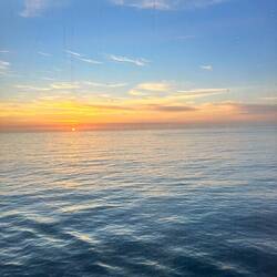 Sunrise over the South Pacific