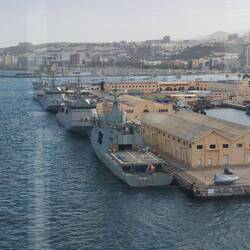 Letzter Blick auf den Hafen....