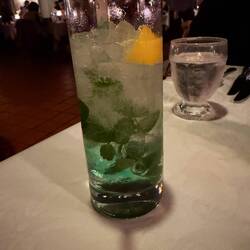 Specialty Drink - they like their jello in their drinks... drinker beware.