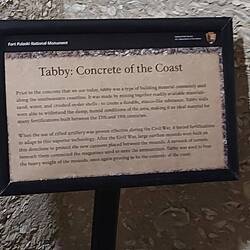 Der Zement der Küste ...