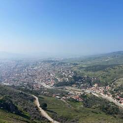Bergama odierna vista dall'Acropoli