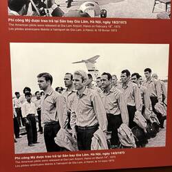 American POW's, including John McCain on right, coming home