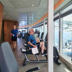 Auch sporteln mit Aussicht funktioniert ☺