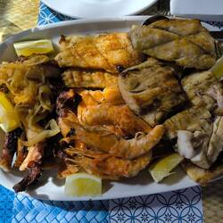 Fischplatte für Vier