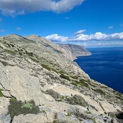La pointe nord vue depuis Sellada