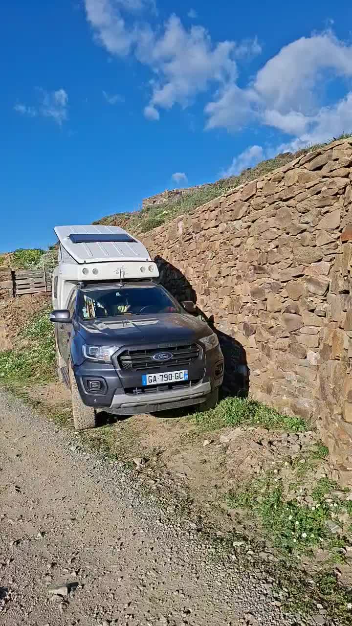 Nuit abritée du vent du nord, sur un spot 😍