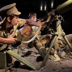 Another re-creation of soldiers in meticulous detail