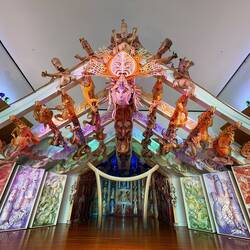 Maori Meetinghouse at Te Papa
