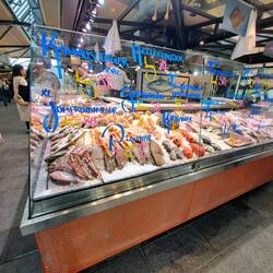 Hab eine sehr leckere Fischfrikadelle gegessen