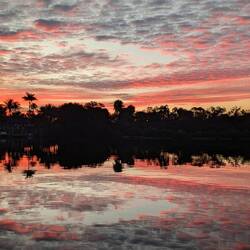 Last sunset, Sunset Bay Marina, Stuart