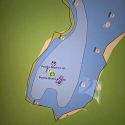 Found our typical off-the-grid private anchorage on Punta Blanca, right next to Cayo Costa