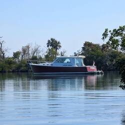 Our nice private anchorage...