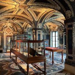 Part of the garden room suite.