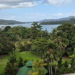 Toller Blick über den aufgestauten Rio Chagres
