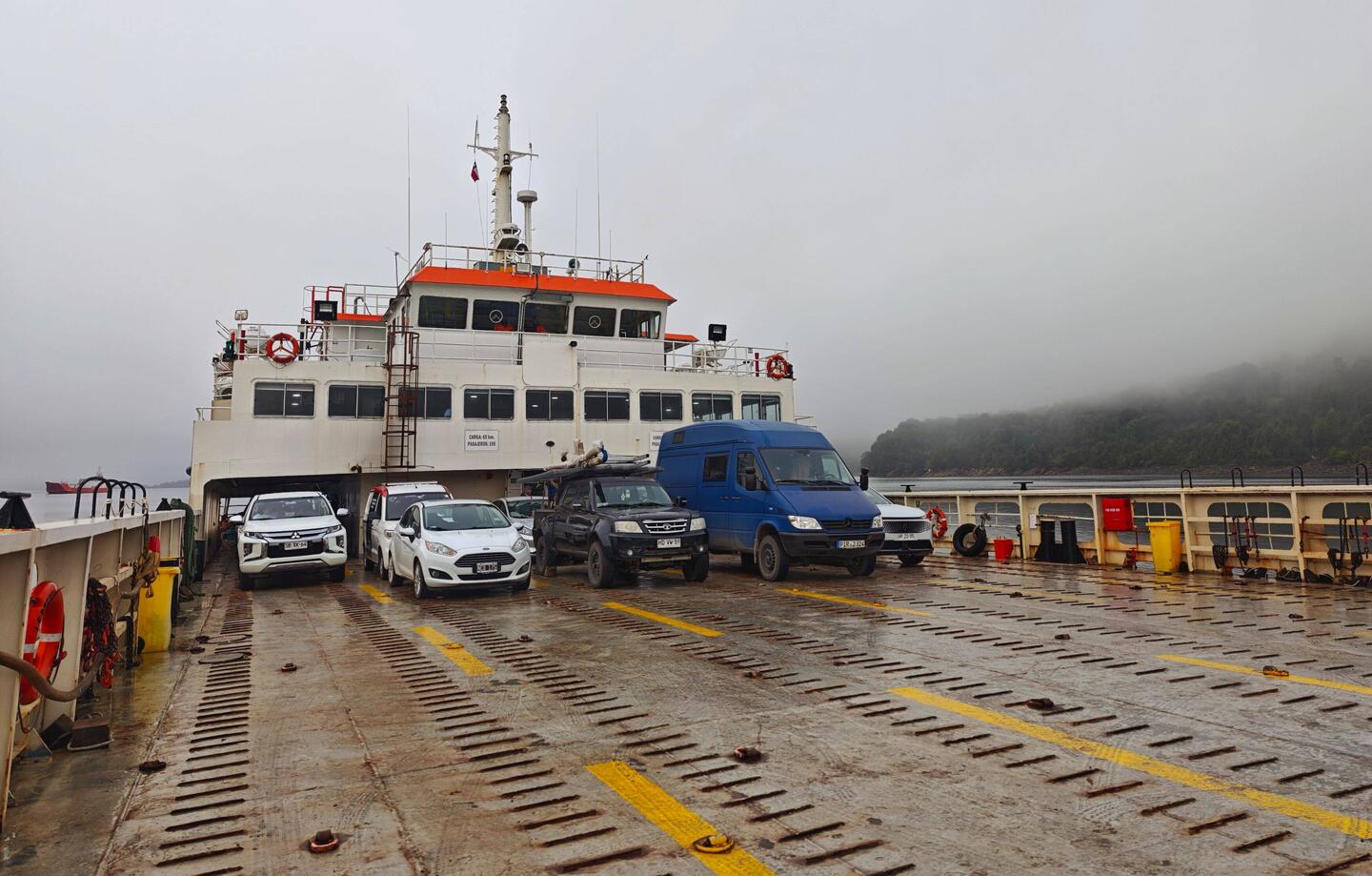 Fähre Pichicolo nach Caleta Gonzalo