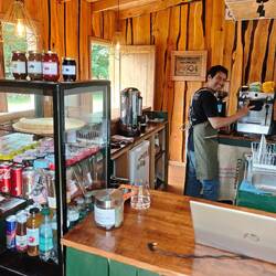 Kaffeepause bei Mauricio