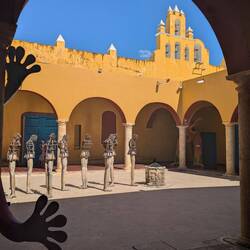 Innenhof eines Museums