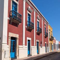 Die traditionellen Häuserreihen