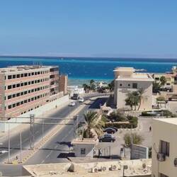 Mit Meerblick. Red Sea