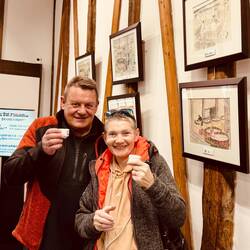 glücklicherweise das Verkosten erst am Schluss :-)