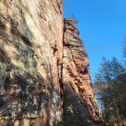 Die Felsen am Rindsberg.