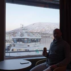 Blick aus dem Scandic.