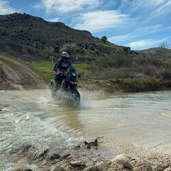 Sogar mit Flussdurchfahrt