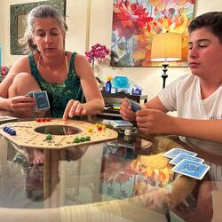 Wir geben unser Bestes, aber es bringt leider nichts gegen das Können (oder ist es Glück) der Jungs