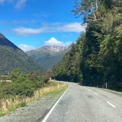 On the road to Arthur's Pass