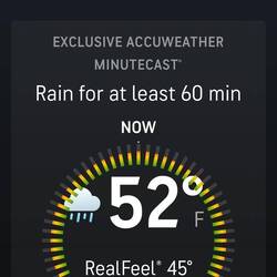 yeah, this was pretty much all day, until about 3 when the temp plummeted to about 40.
