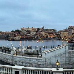 Looking over the Mediterranean Lagoon.