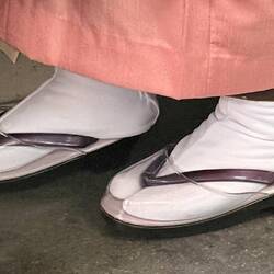 Die Schlechtwetter-Variante von Zehen-Schläppli