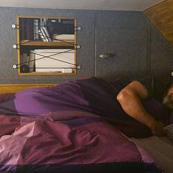 Unser gemütliches Bett