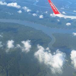 Passage au-dessus du Delta de Mékong