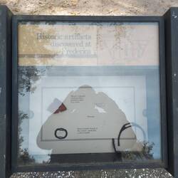 Was man in und um die einzelnen Häuser gefunden hat.