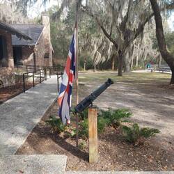 Vor dem Visitor Center.