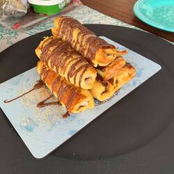 Romy hat Frühstück gemacht