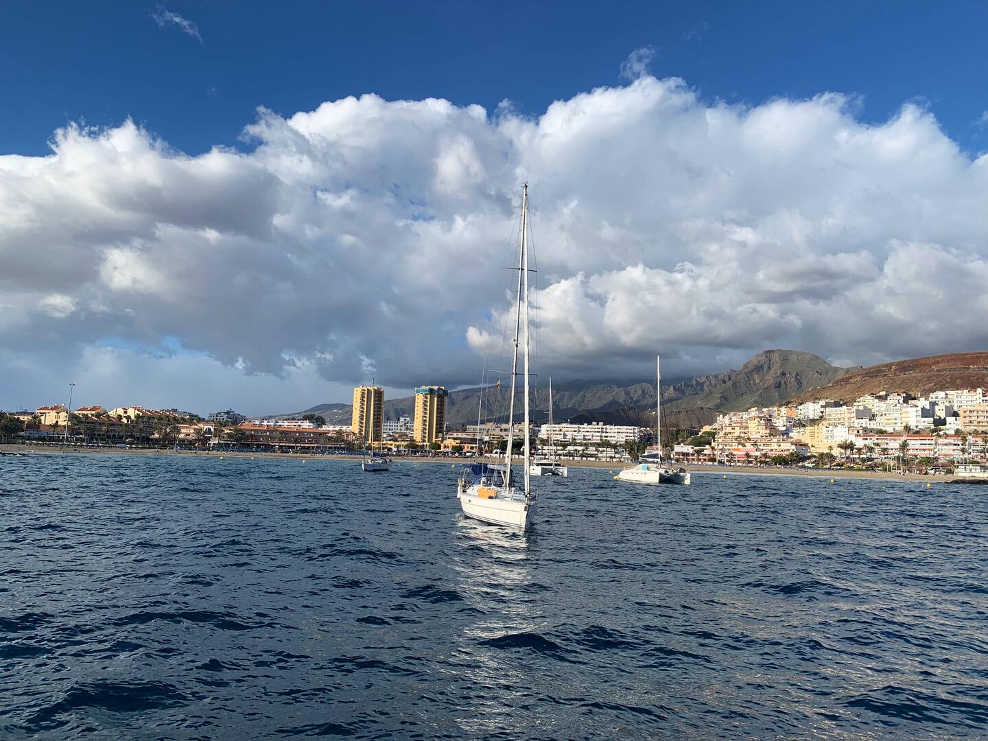 Am Ankerplatz angekommen.