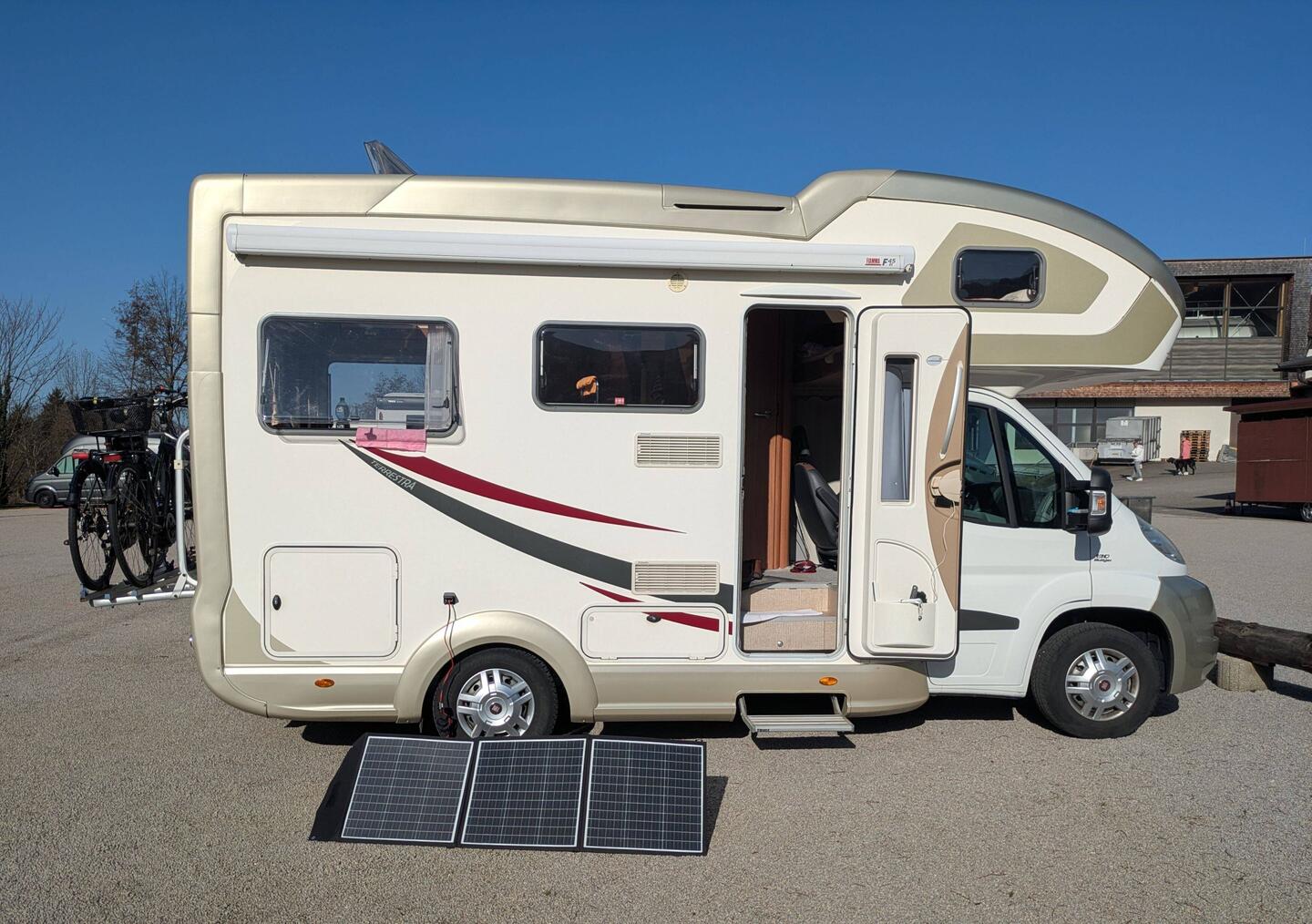 Neue Solarsteckdose genutzt